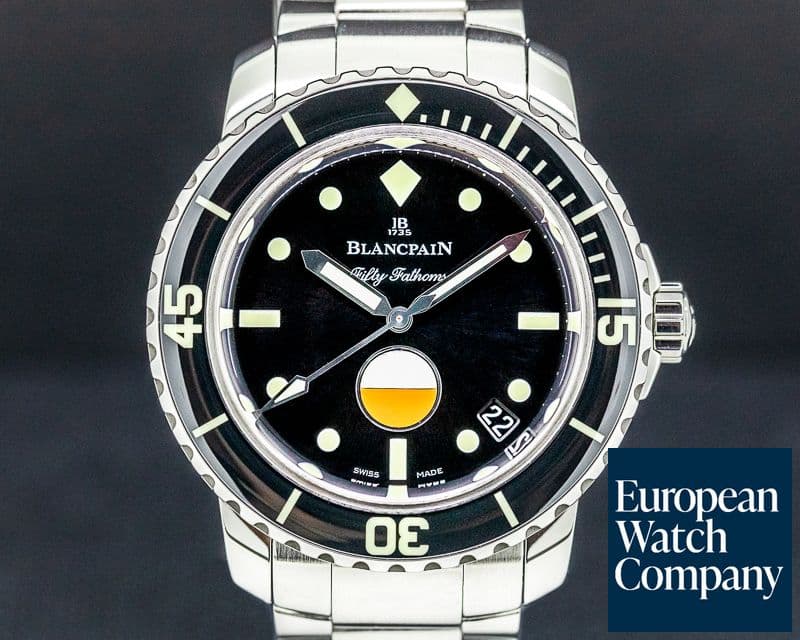 Image of Blancpain Tribute to Fifty Fathoms MilSpec SS / Bracelet LIMITED 
