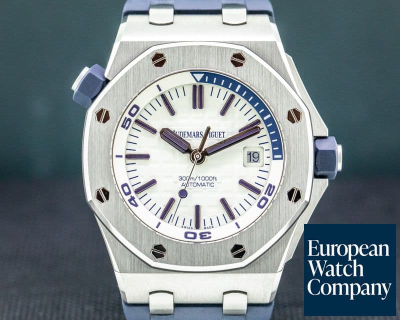 Image of Audemars Piguet Royal Oak Offshore Diver White Dial 