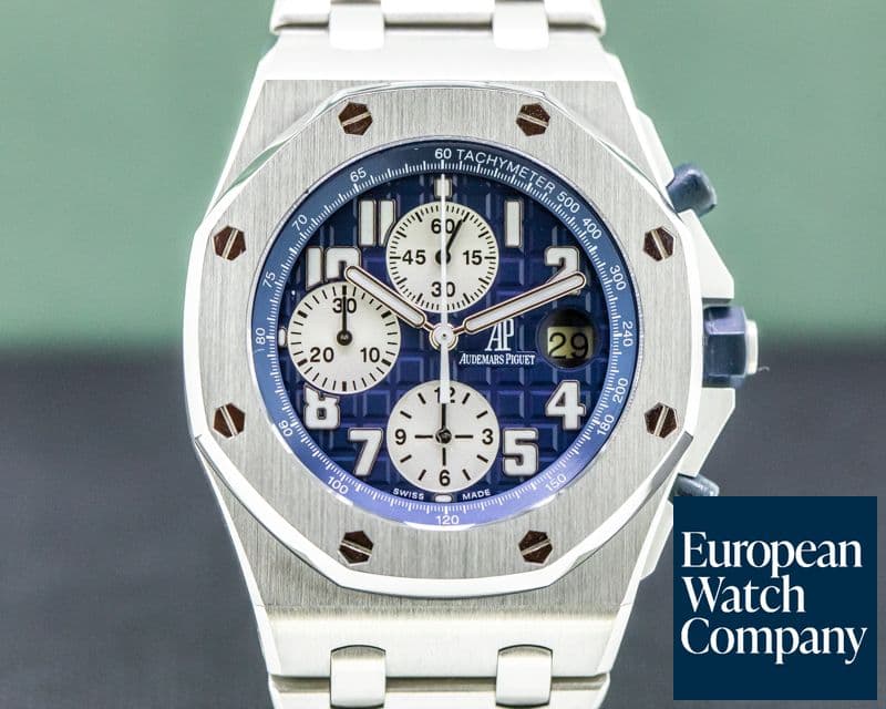 Image of Audemars Piguet Royal Oak Offshore Blue Dial SS / SS
