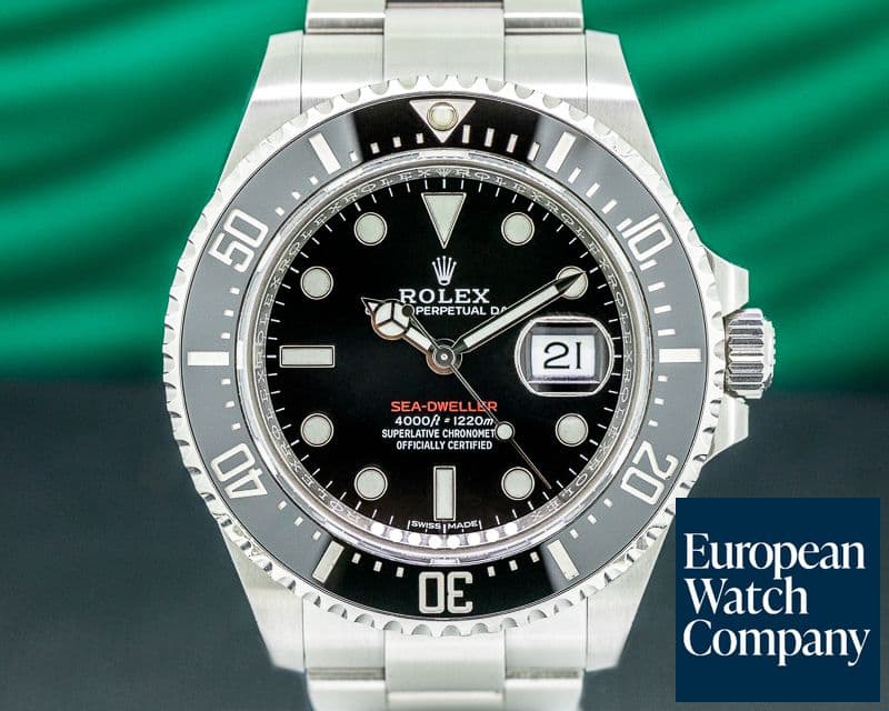 Image of Rolex Sea Dweller 126600 RED 43MM SS 