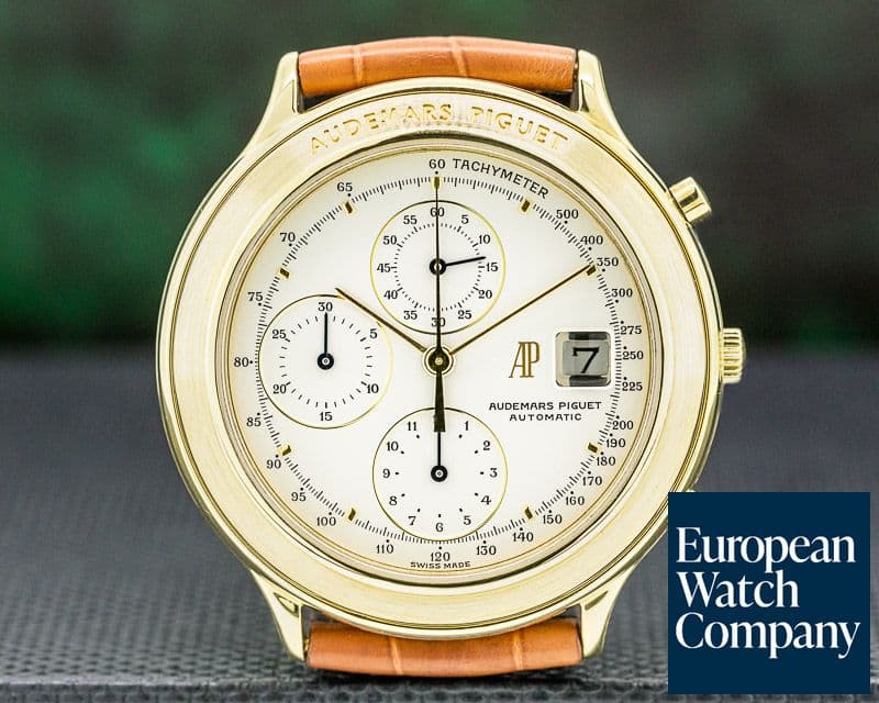 Image of Audemars Piguet Huitieme Chronograph 18K Yellow Gold 