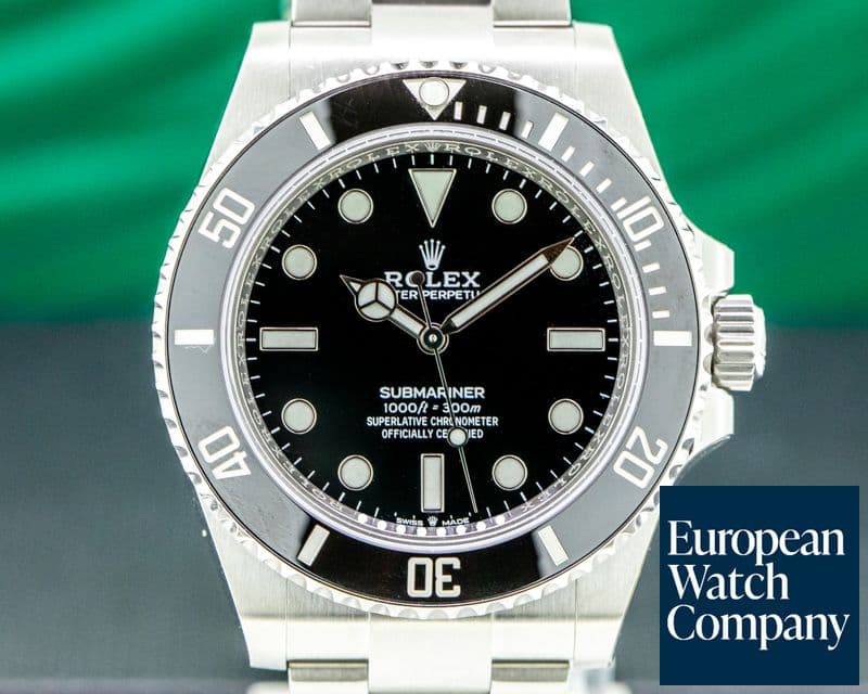 Image of Rolex Submariner 124060 No Date Ceramic Bezel 41MM UNWORN