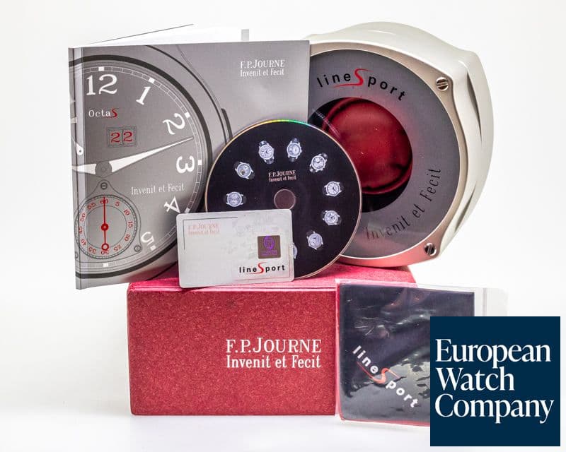 Image of F. P. Journe Octa S Sport Aluminum / Aluminum Bracelet RARE FULL SET
