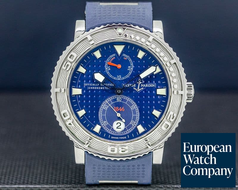 Image of Ulysse Nardin Blue Max SS / Rubber 