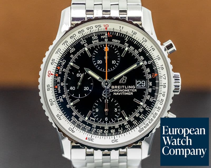 Image of Breitling Navitimer Chronograph 41MM SS Black Dial 2019