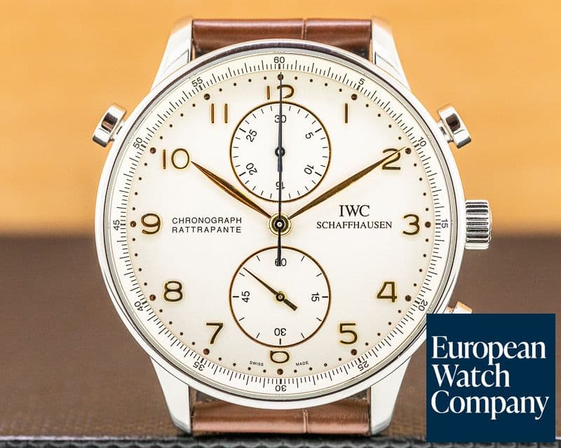 Image of IWC Portuguese Chronograph Rattrapante SS COMPLETE