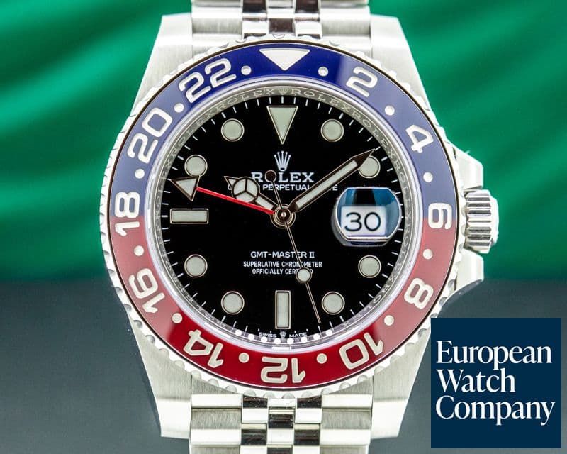 Image of Rolex GMT Master II Ceramic "Pepsi" SS / Jubilee UNWORN 2020
