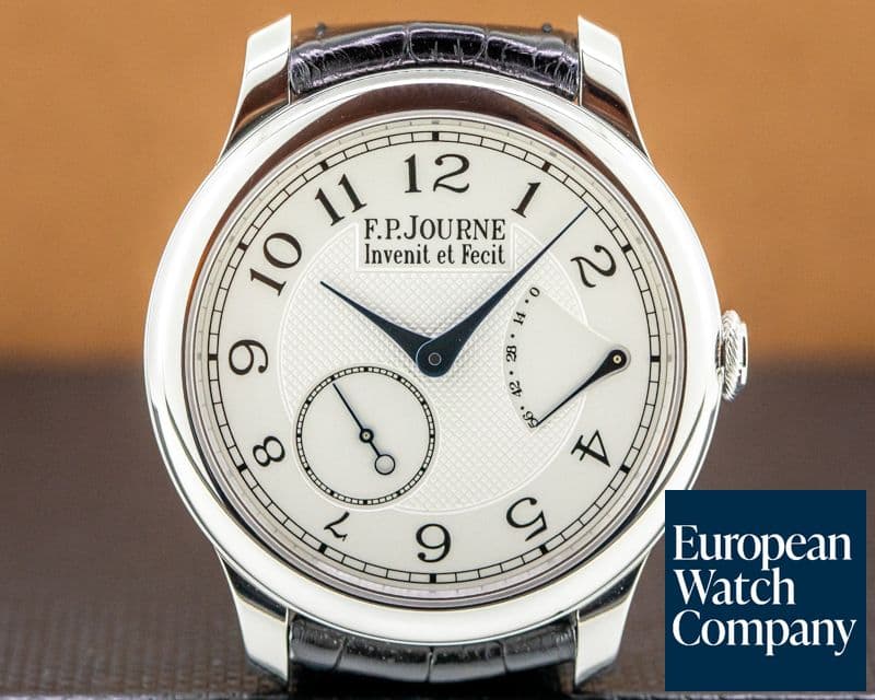 Image of F. P. Journe Chronometre Souverain Platinum 40MM FULL SET