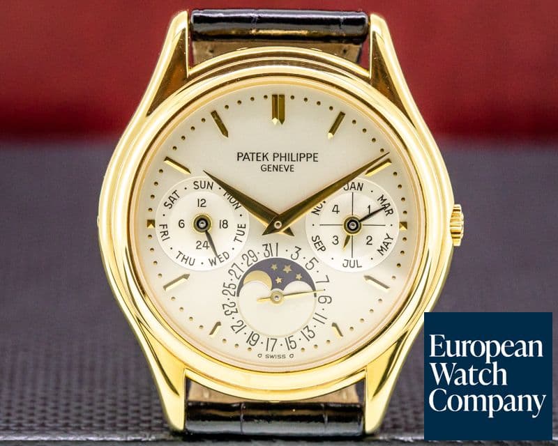 Image of Patek Philippe Perpetual Calendar 3940J 18K Yellow Gold FULL SET NICE