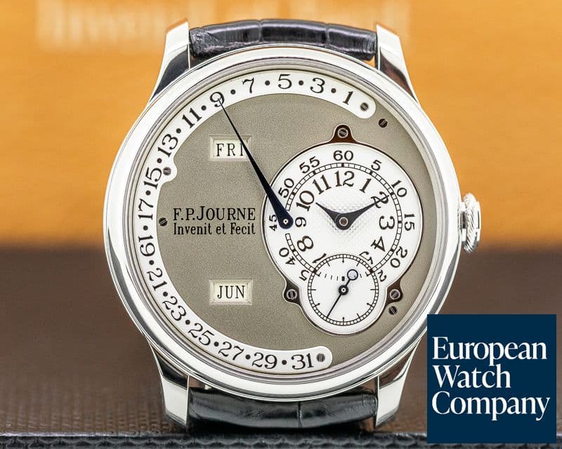 Image of F. P. Journe Octa Calendrier Platinum / White Gold Dial 38MM