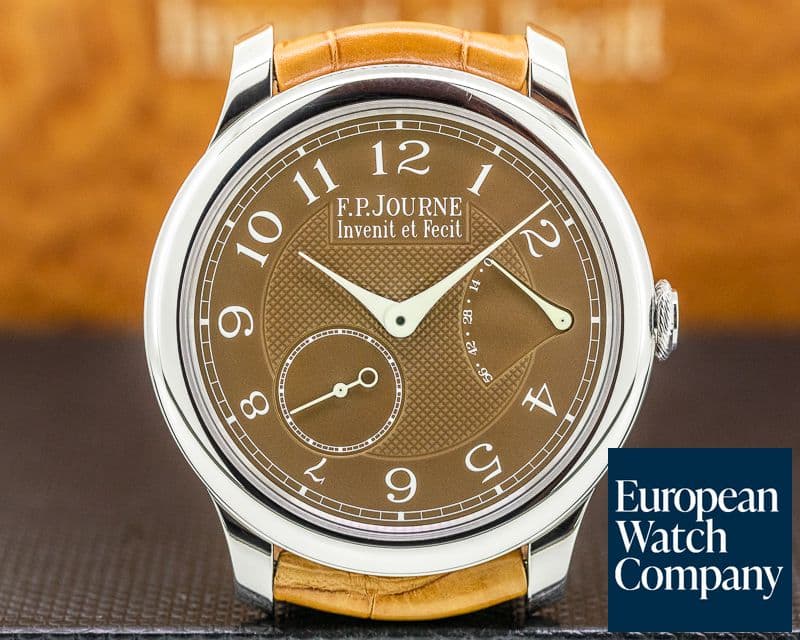 Image of F. P. Journe Chronometre Souverain Havana Platinum 40MM UNWORN 2020