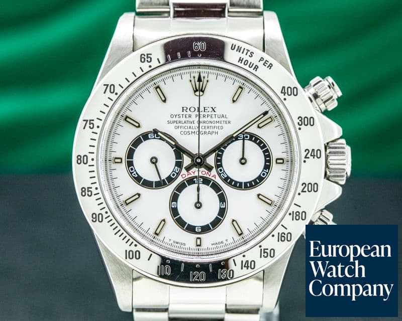 Image of Rolex Daytona 16520 Zenith Movement White Dial SS 