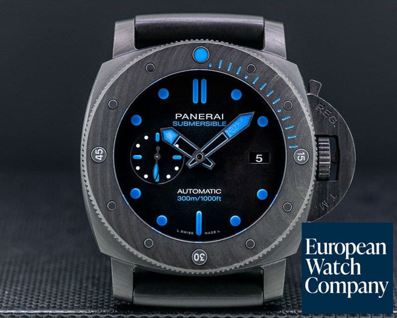 Image of Panerai Submersible Carbotech 47mm 3 Days Automatic 
