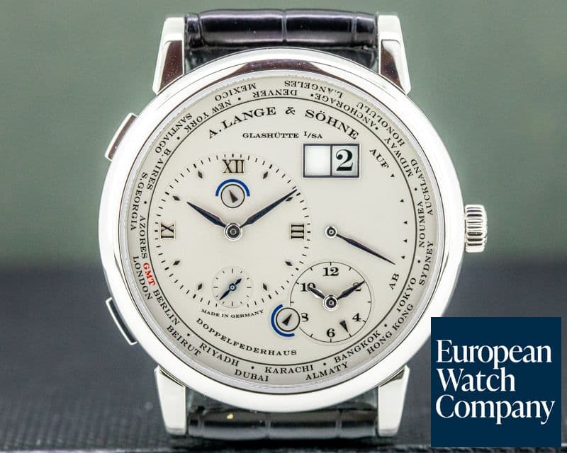 Image of A. Lange and Sohne Lange 1 116.025 Time Zone Platinum 