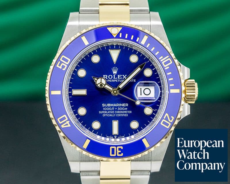 Image of Rolex Submariner 41MM 126613LB Ceramic Blue Dial 18K / SS 2020 UNWORN