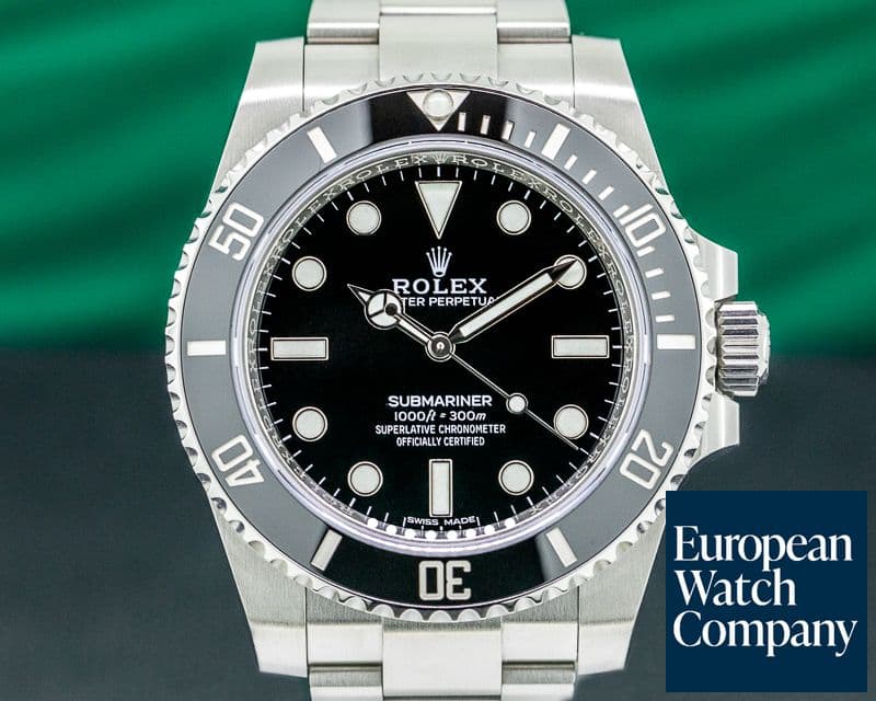 Image of Rolex Submariner No Date Ceramic Bezel SS 2019