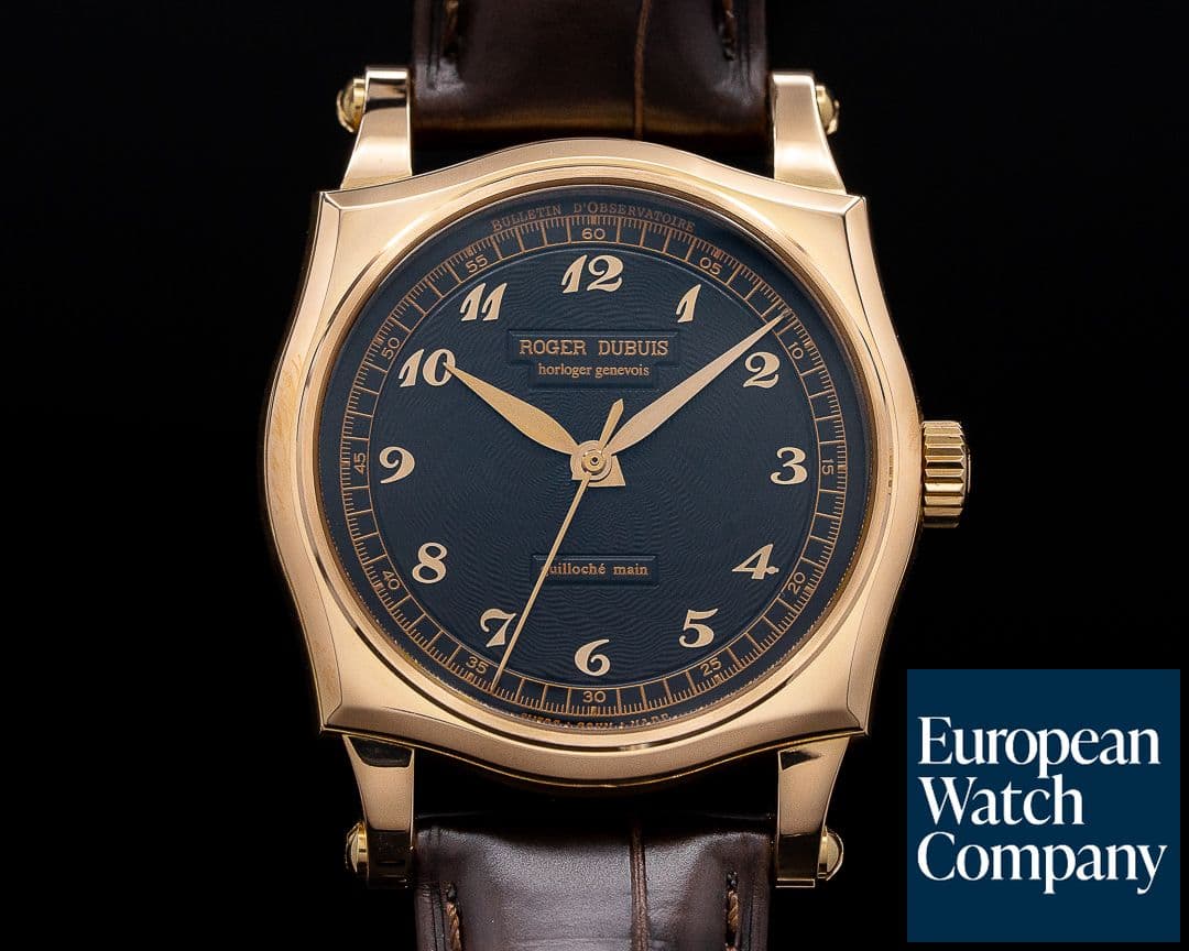 Image of Roger Dubuis Sympathie S37 Guilloche Main 18K Rose Gold