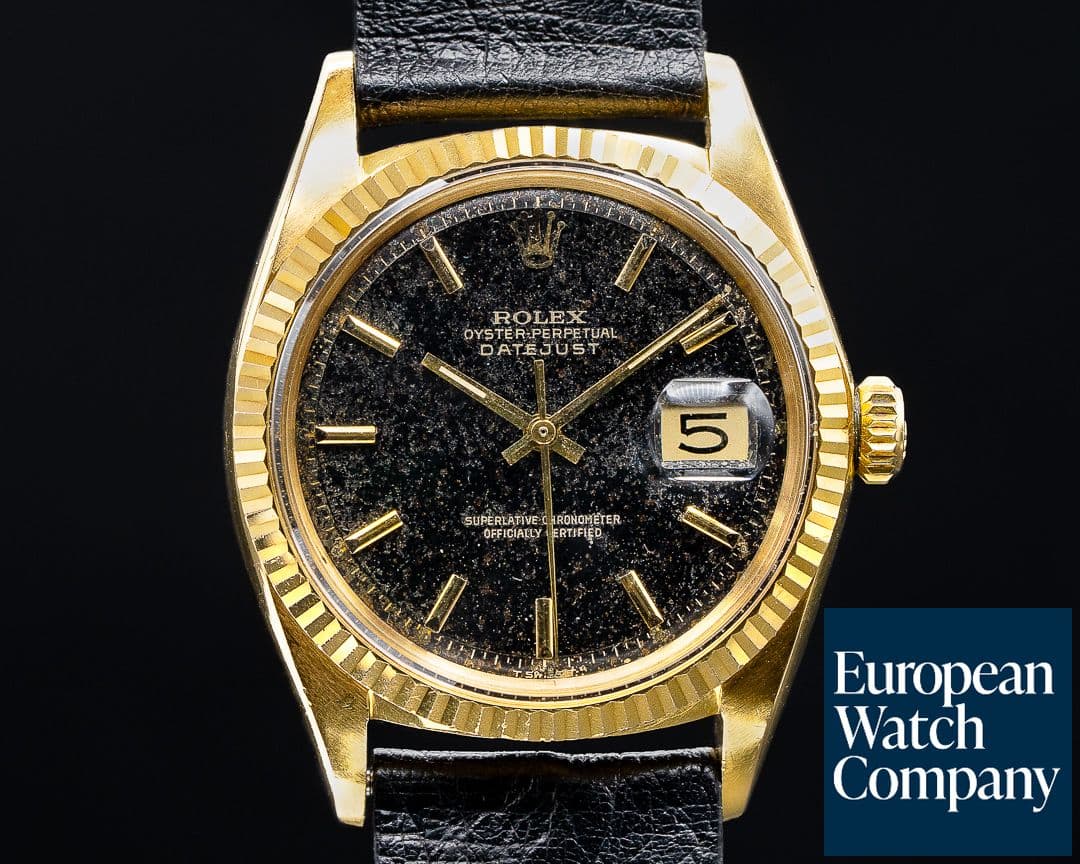 Image of Rolex Oyster Perpetual Datejust 18k Yellow Gold PATINA 
