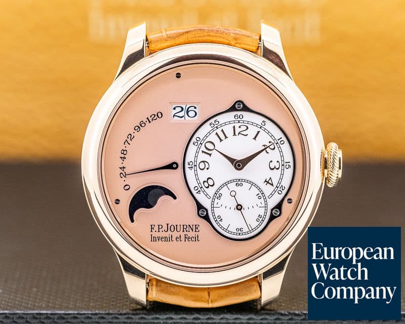 Image of F. P. Journe Octa Lune Automatic 18k RG / Rose Dial 42MM 2020 UNWORN