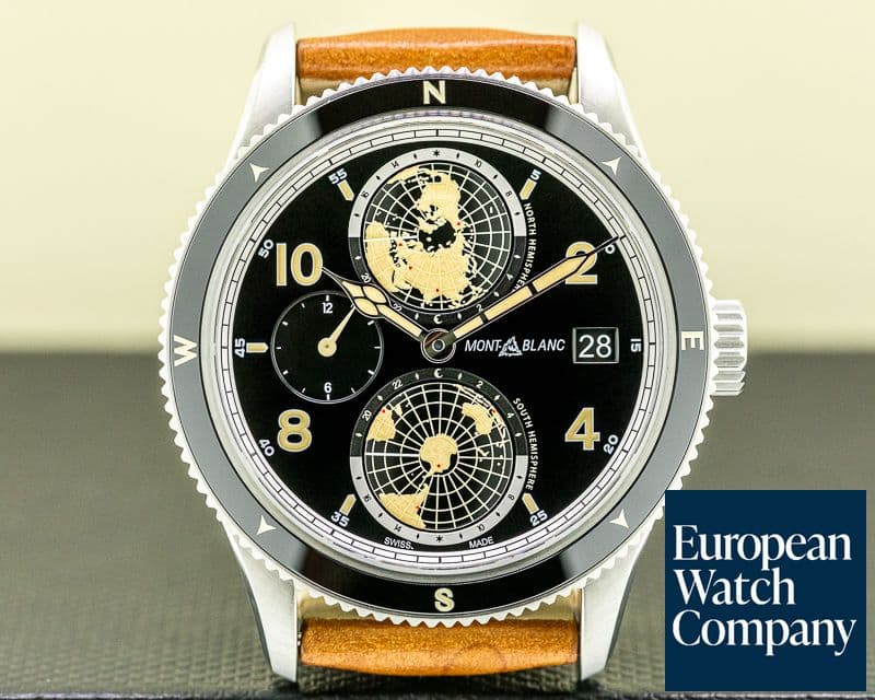 Image of Montblanc 1858 Geosphere Dual Time