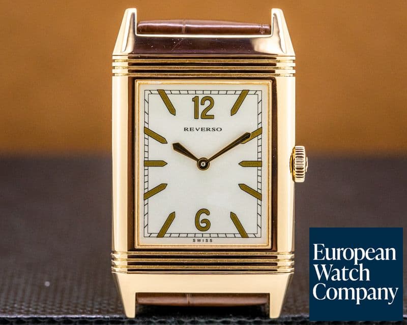 Image of Jaeger LeCoultre Grande Reverso Tribute 1931 Ultra Thin 18K Rose Gold