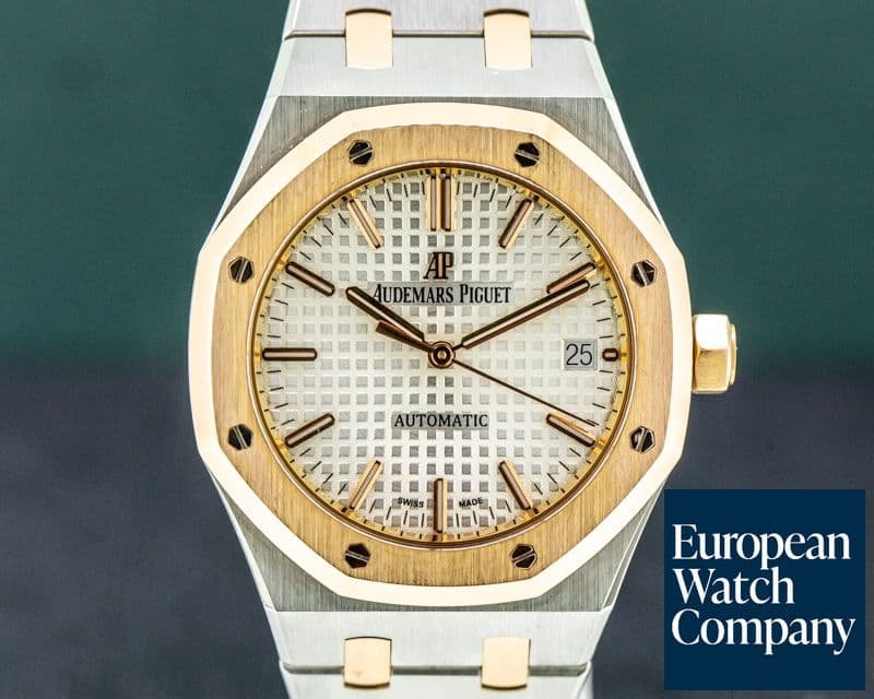 Image of Audemars Piguet Royal Oak White Dial 18k / SS 37MM 