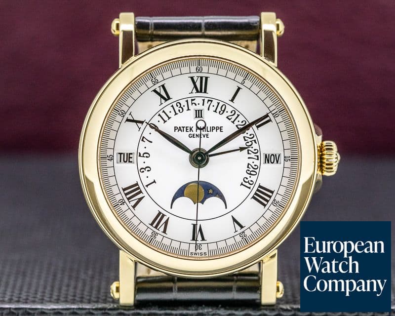 Image of Patek Philippe Retrograde 5059J Perpetual Calendar 18K Yellow Gold 