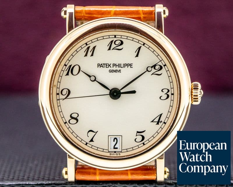 Image of Patek Philippe Calatrava 5053 Officers Case 18K Rose Gold