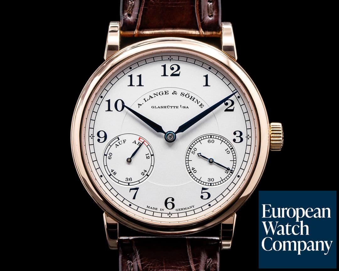 Image of A. Lange and Sohne 1815 Up & Down 234.032 18K Rose Gold 