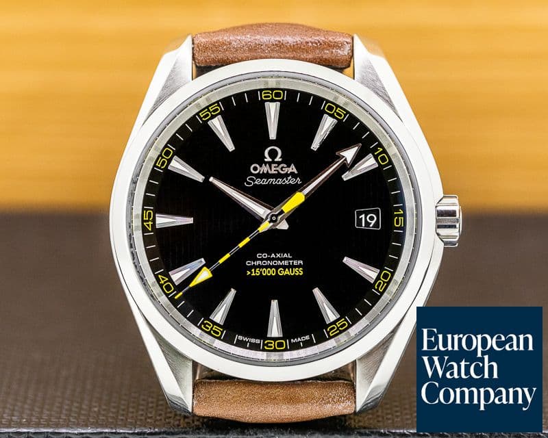 Image of Omega Aqua Terra Co-Axial 150M Black Dial SS / Strap