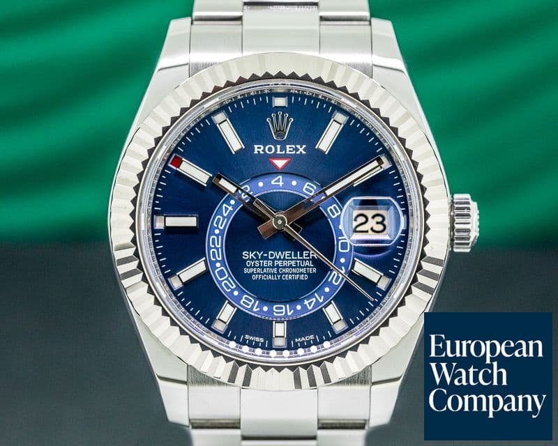 Image of Rolex Sky Dweller 326934 Steel Blue SS / Bracelet 2020