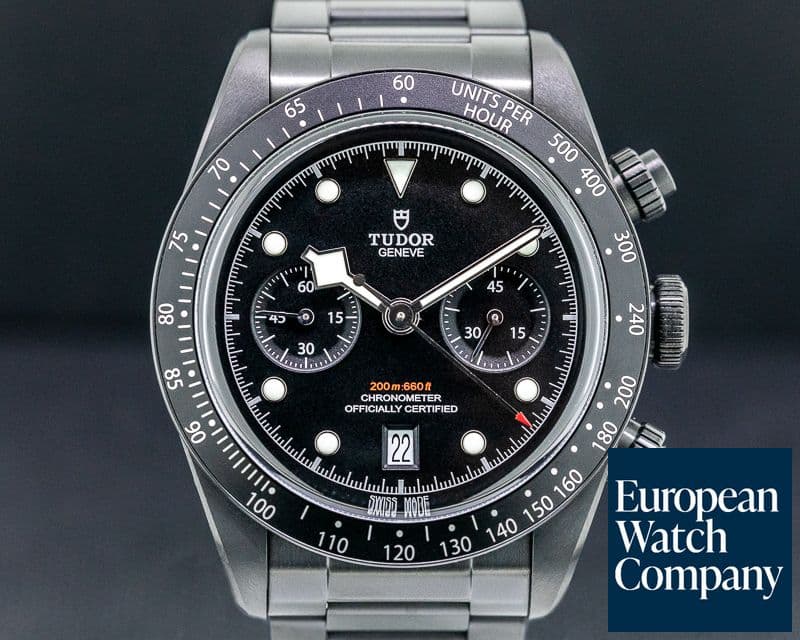 Image of Tudor Tudor Heritage Black Bay Chronograph 79360DK Dark LIMITED