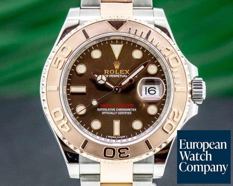 Image of Rolex Yacht Master 116621  18K / SS Chocolate Dial