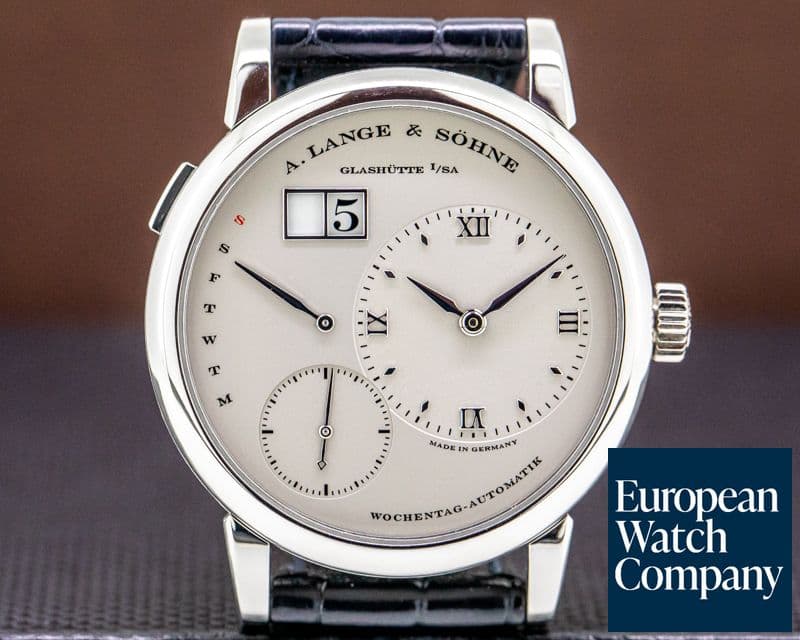 Image of A. Lange and Sohne Lange 1 Daymatic 320.025 Platinum FULL SET