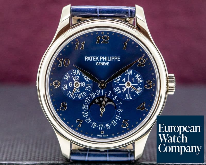 Image of Patek Philippe Perpetual Calendar 5327G 18K White Gold / Blue Dial FULL SET