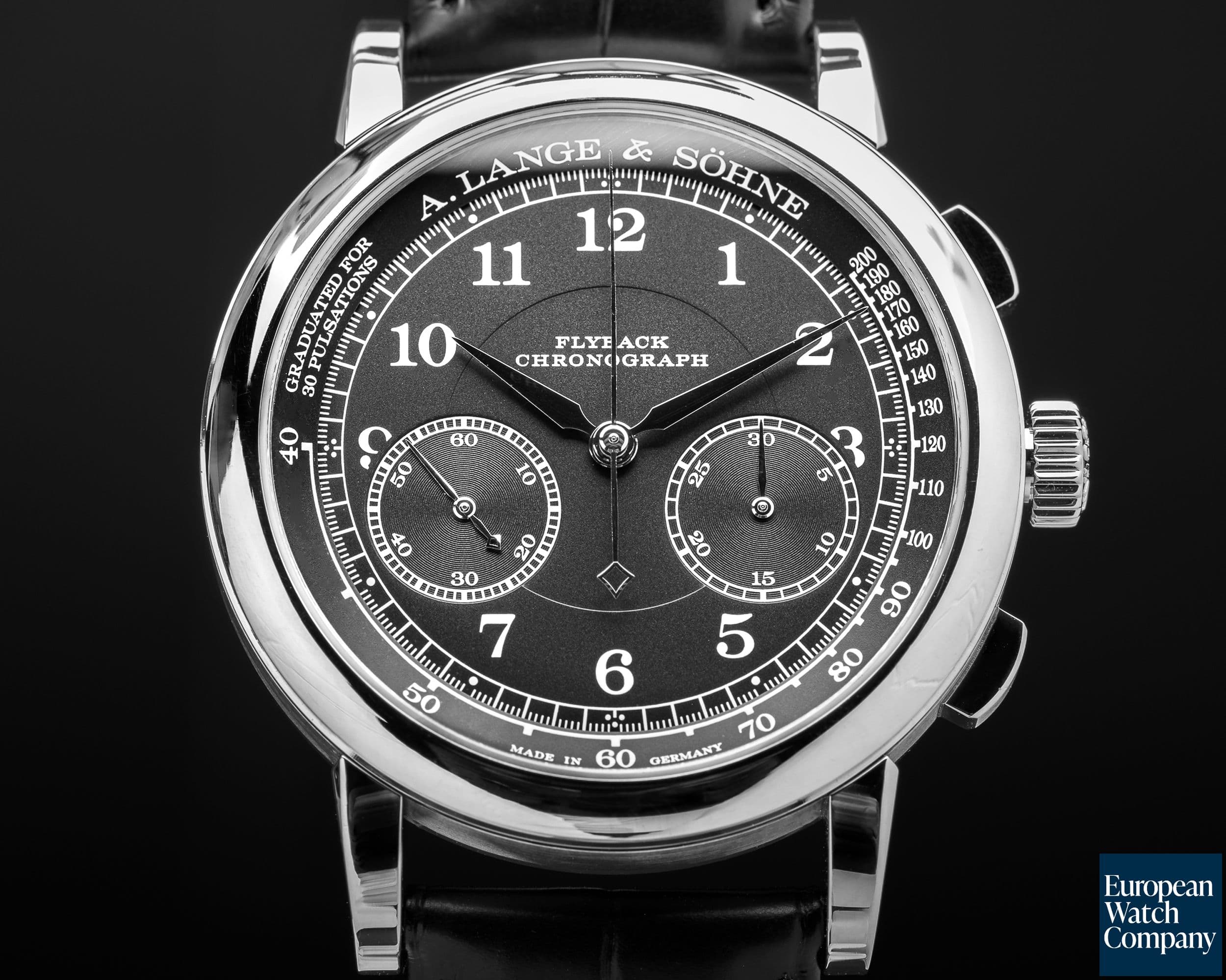 Image of A. Lange and Sohne 1815 Chronograph 414.028 18K White Gold 2018 