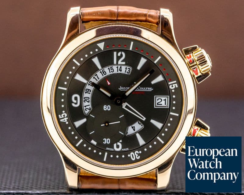 Image of Jaeger LeCoultre Master Compressor Dualmatic RG / Brown Dial