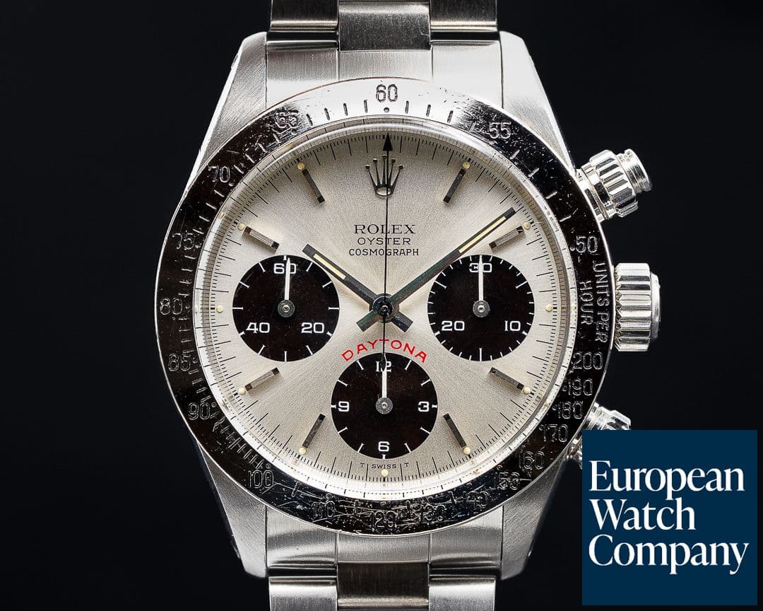 Image of Rolex Daytona Cosmograph 6265 "Big Red" Panda Dial Circa 1986 FULL SET SHARP