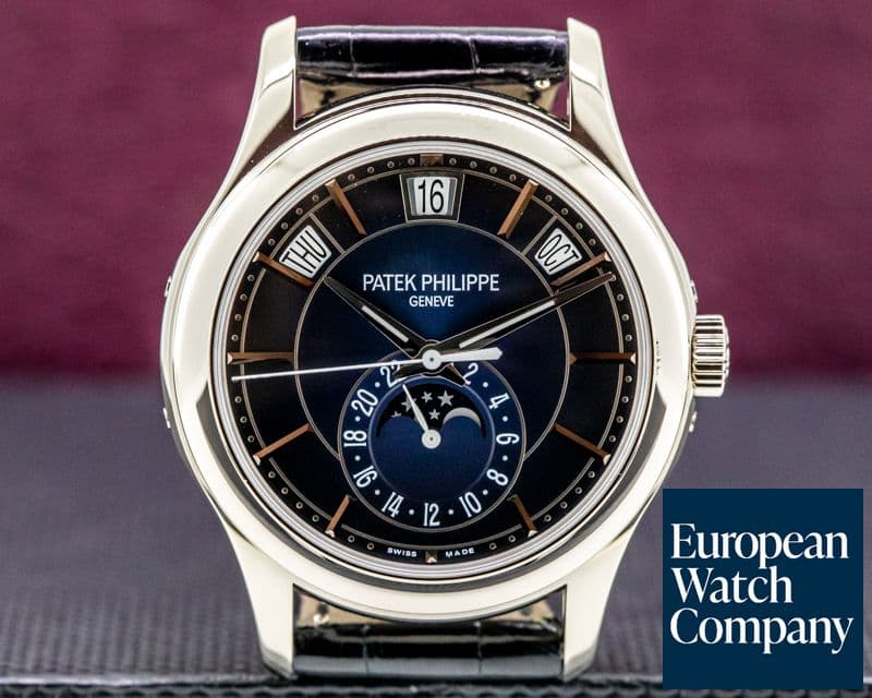 Image of Patek Philippe Annual Calendar 5205G Blue Dial 18K White Gold 2019

