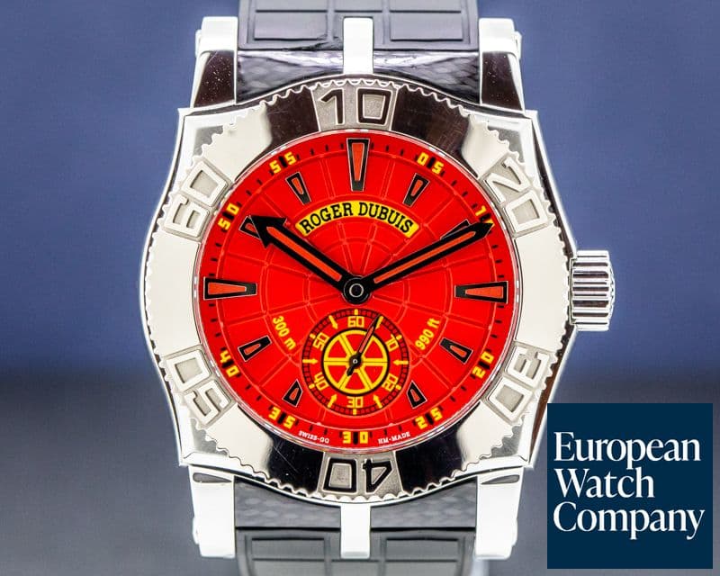 Image of Roger Dubuis Easy Diver Red Dial SS Limited 