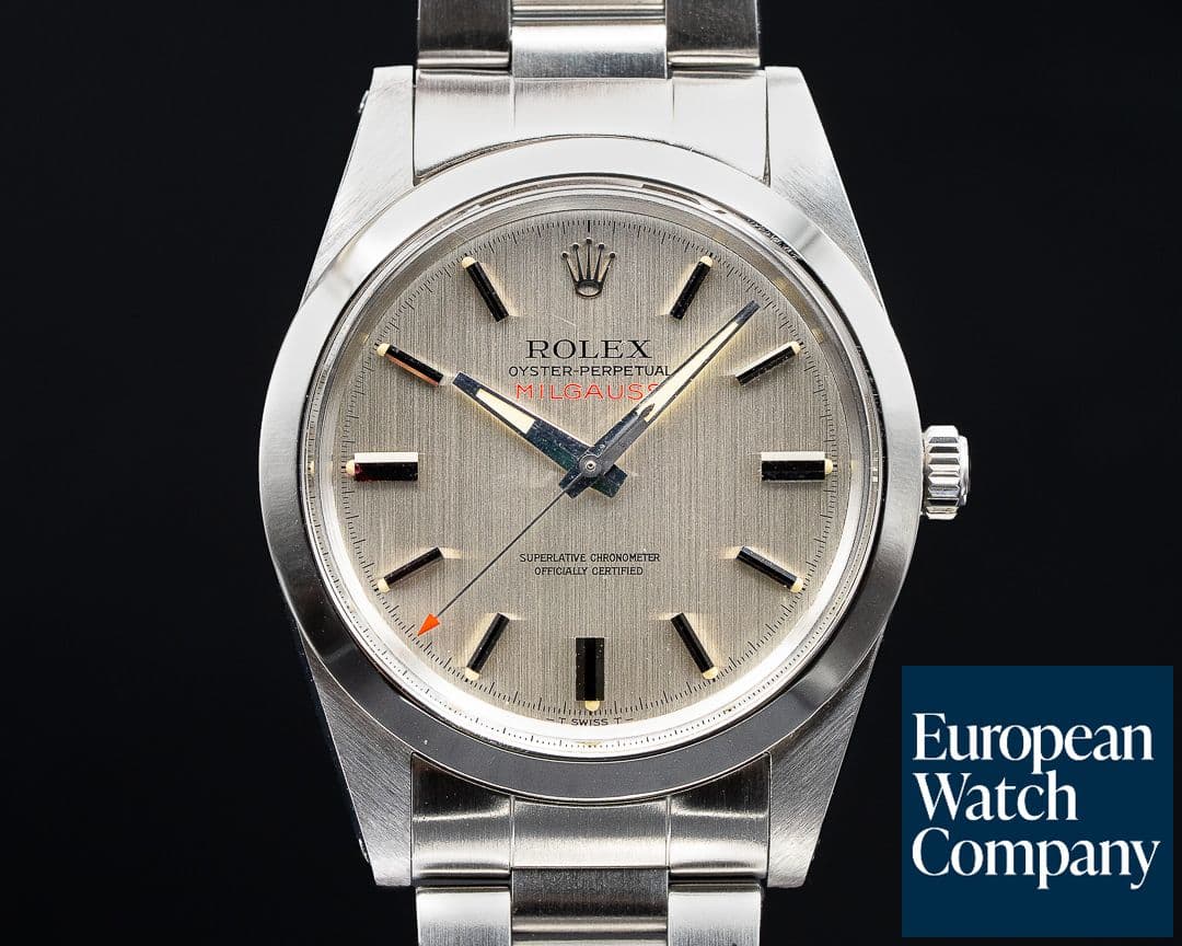 Image of Rolex Vintage Milgauss Silver Dial VERY NICE ROLEX SERVICED
