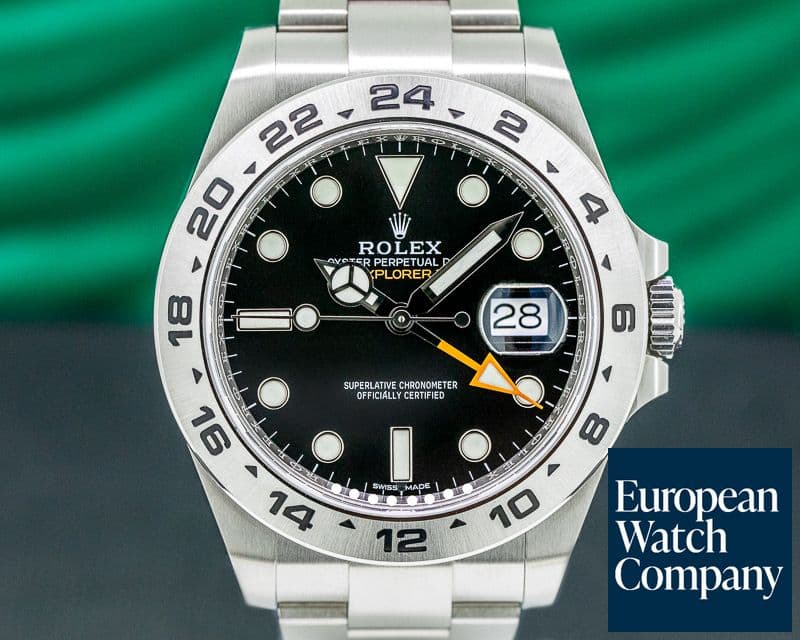 Image of Rolex Explorer II Black Dial SS / FULL SET 2020