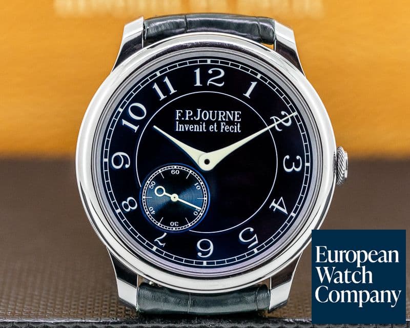 Image of F. P. Journe Chronometre Bleu Tantalum Blue Dial 2018