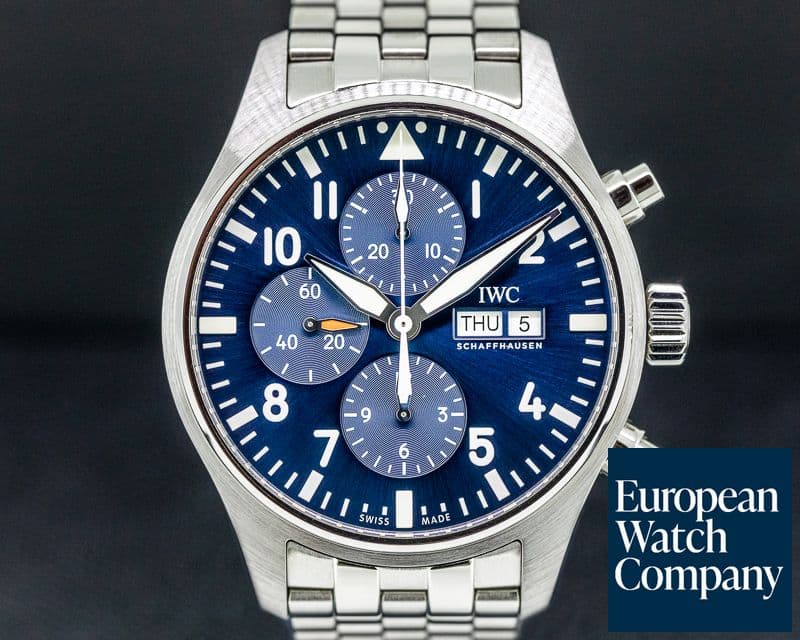 Image of IWC Pilot Chronograph SS Le Petite Prince / Bracelet 