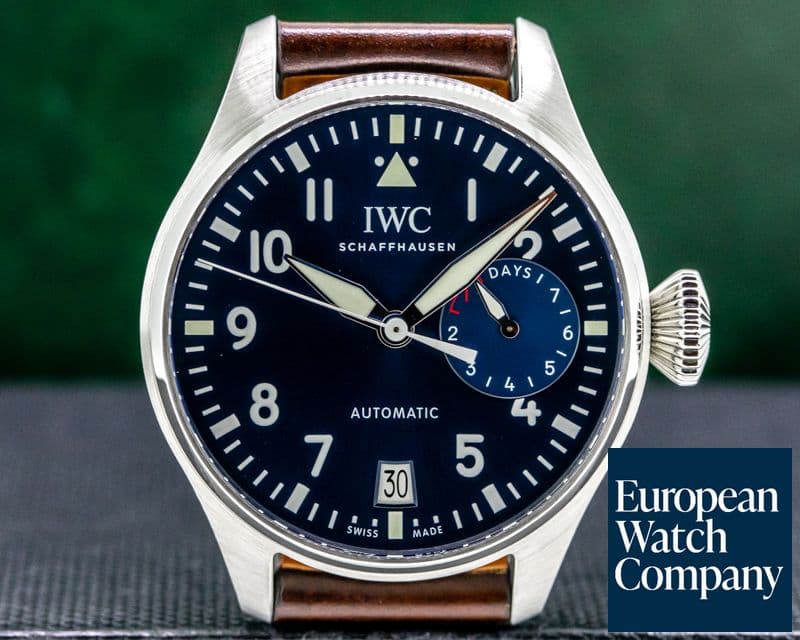 Image of IWC Big Pilot "LE PETIT PRINCE" Blue Dial 