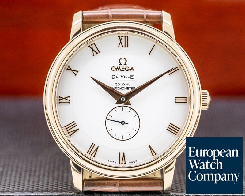 Image of Omega De Ville Prestige Co-Axial 18K Rose Gold