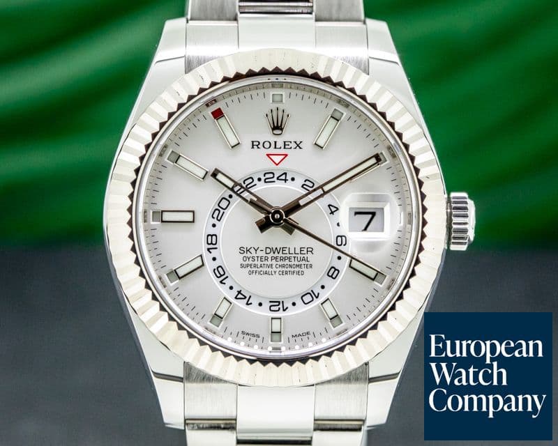 Image of Rolex Sky Dweller 326934 Steel White Dial SS UNWORN
