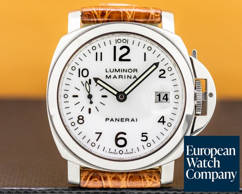 Image of Panerai Luminor Marina SS White Dial 40MM