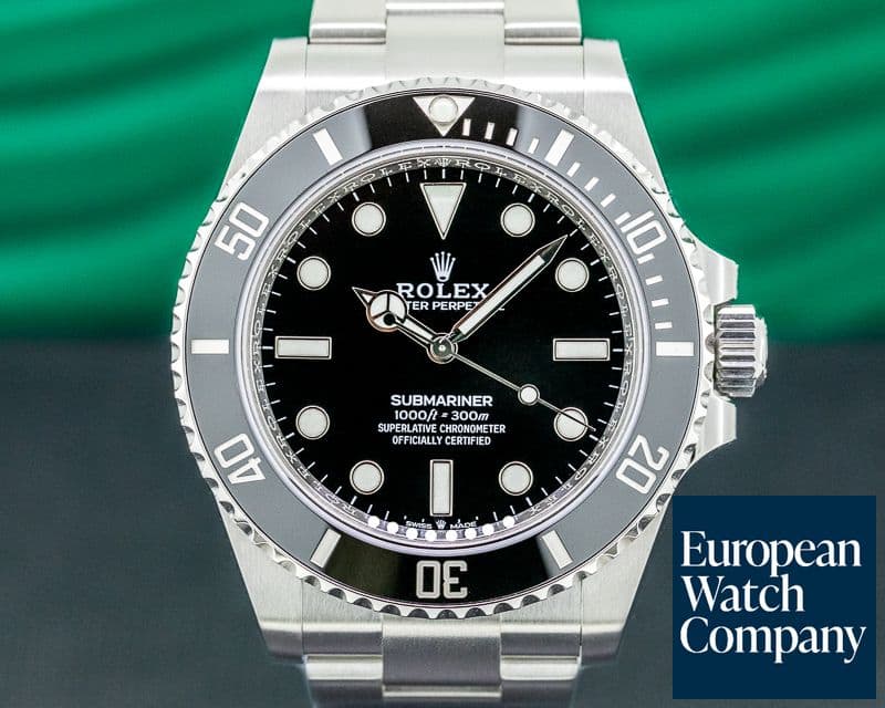 Image of Rolex Submariner 124060 No Date Ceramic Bezel 41MM UNWORN