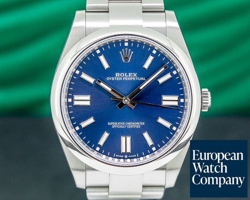 Image of Rolex Oyster Perpetual 124300 41mm SS / Blue Dial 2020 UNWORN
